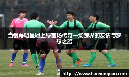 当银幕明星遇上绿茵场传奇一场跨界的友情与梦想之旅